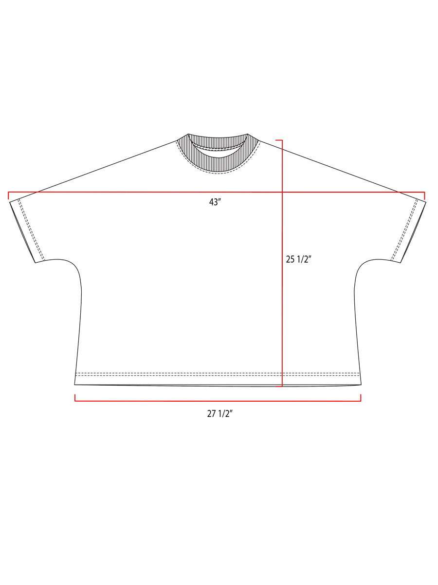 W2519-0001 SHORT SLEEVE WING TEE