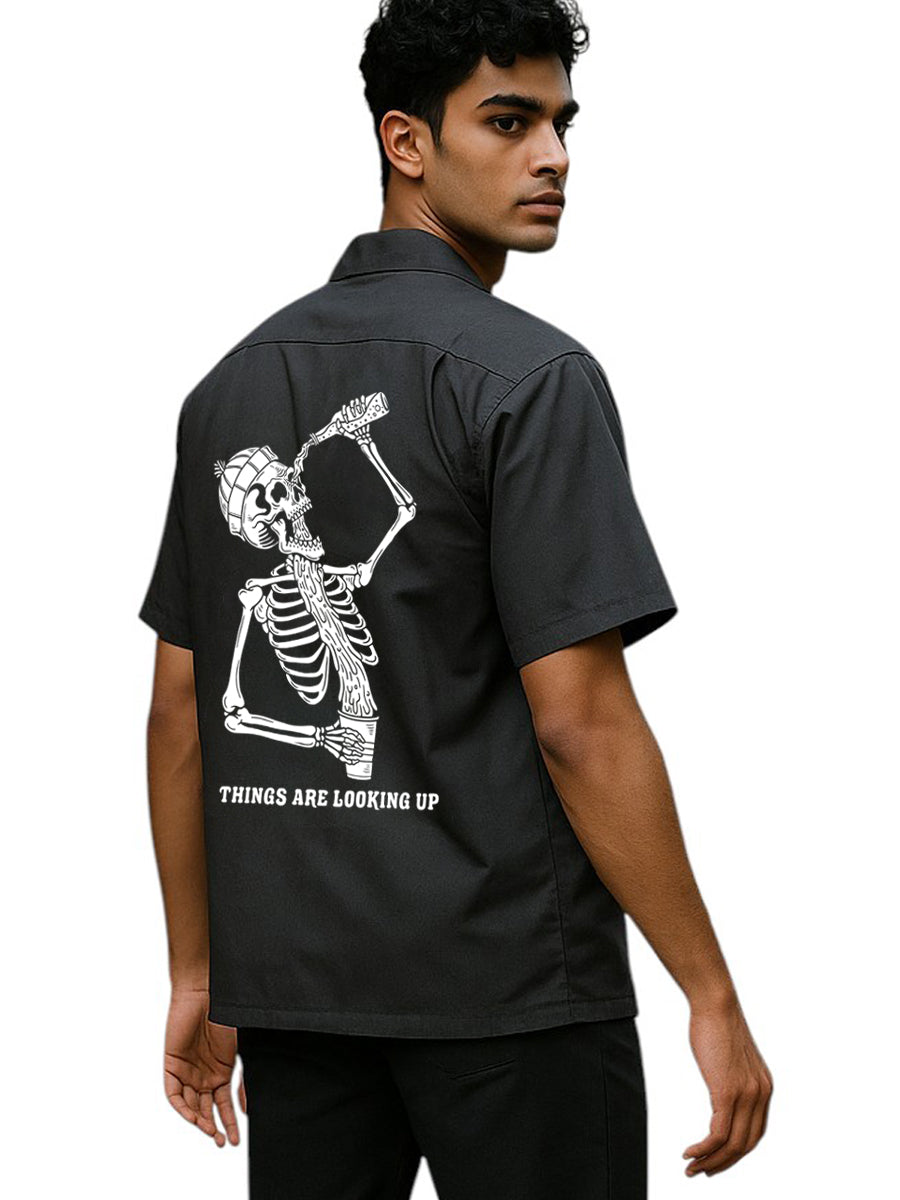 W2513-0933PT THINGS ARE LOOKING UP WORK SHIRT