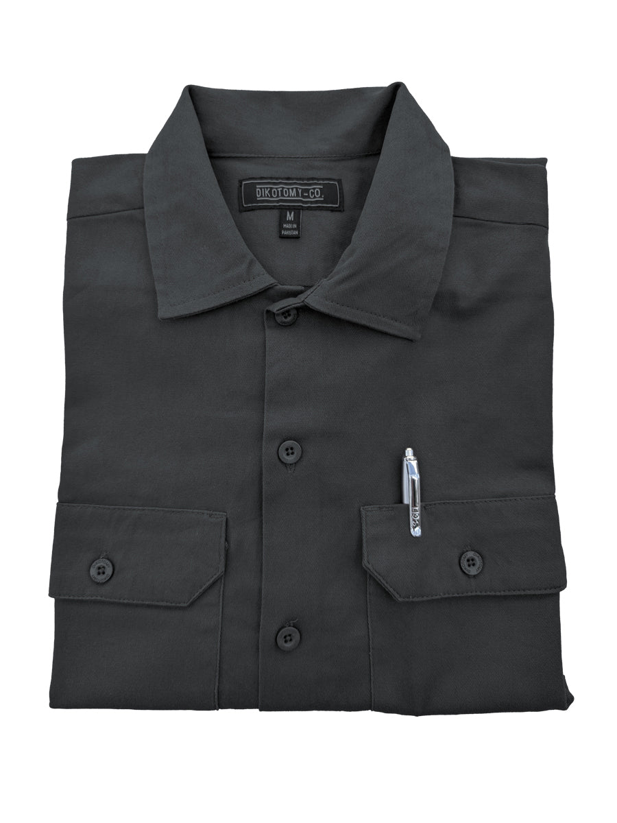 W2513-0001 TWILL WORK SHIRT