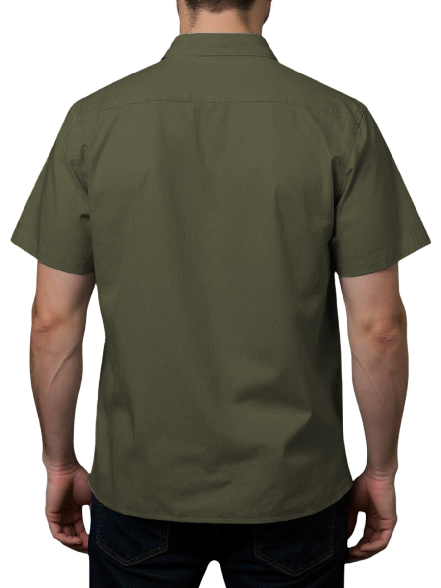 W2513-0001 TWILL WORK SHIRT