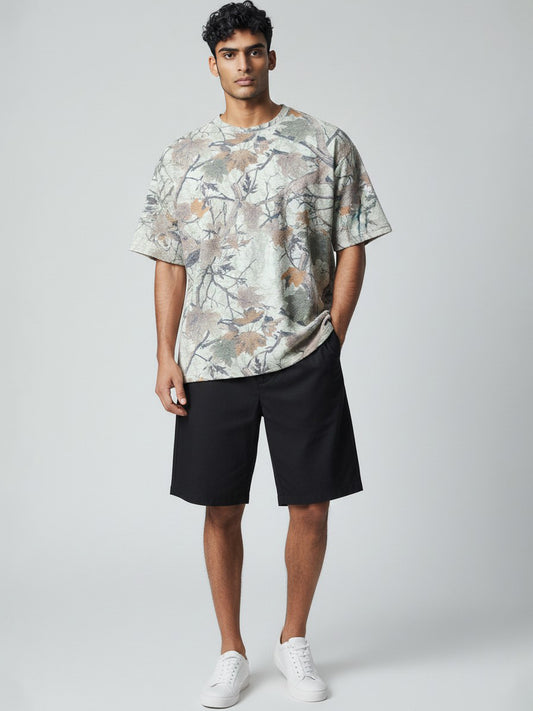 W2494-1108PT SIDD CAMO ROCKVIEW TERRY BOXY CREW