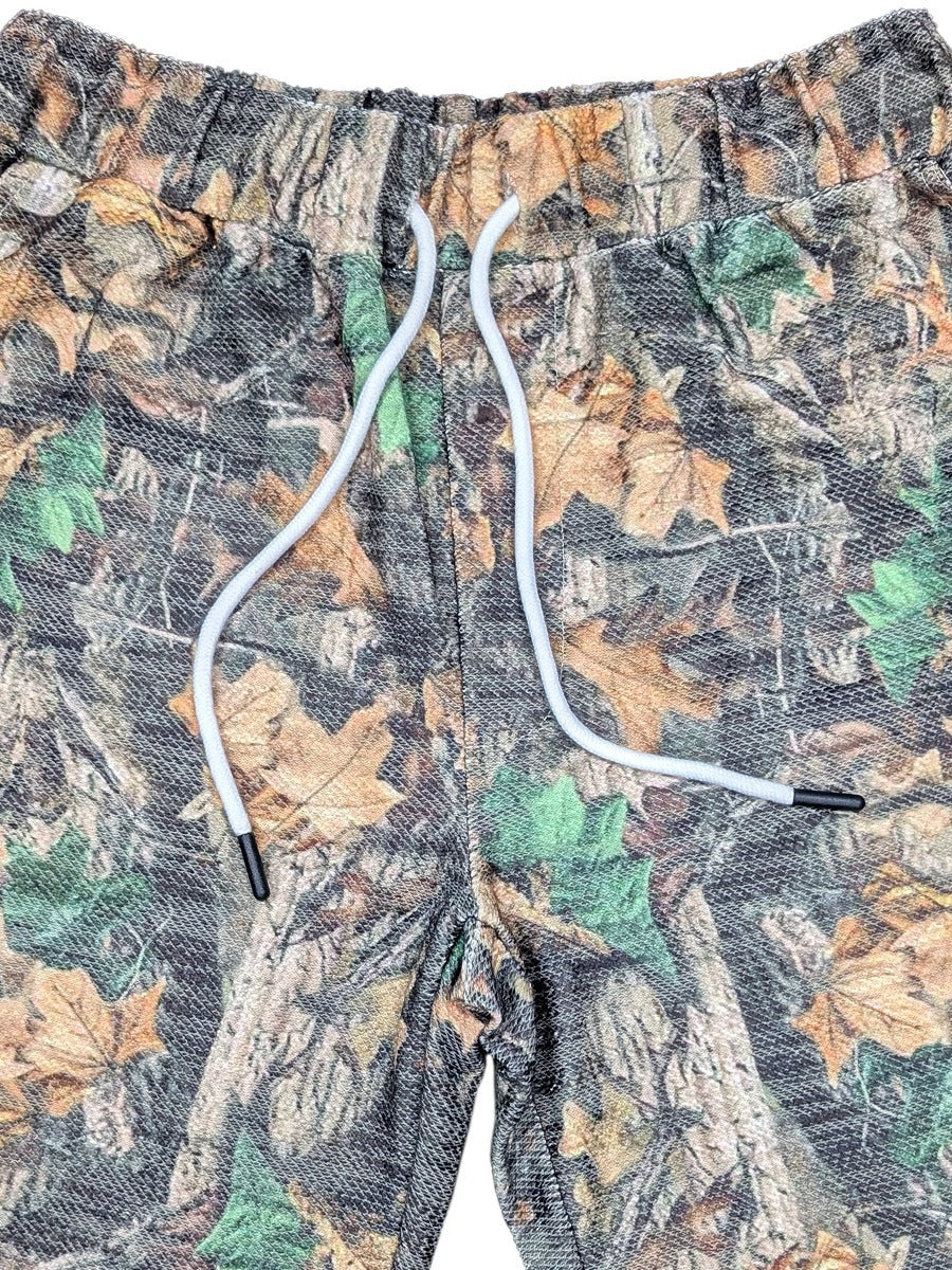 W8037-1095 WOODLAND CAMO SHORTS