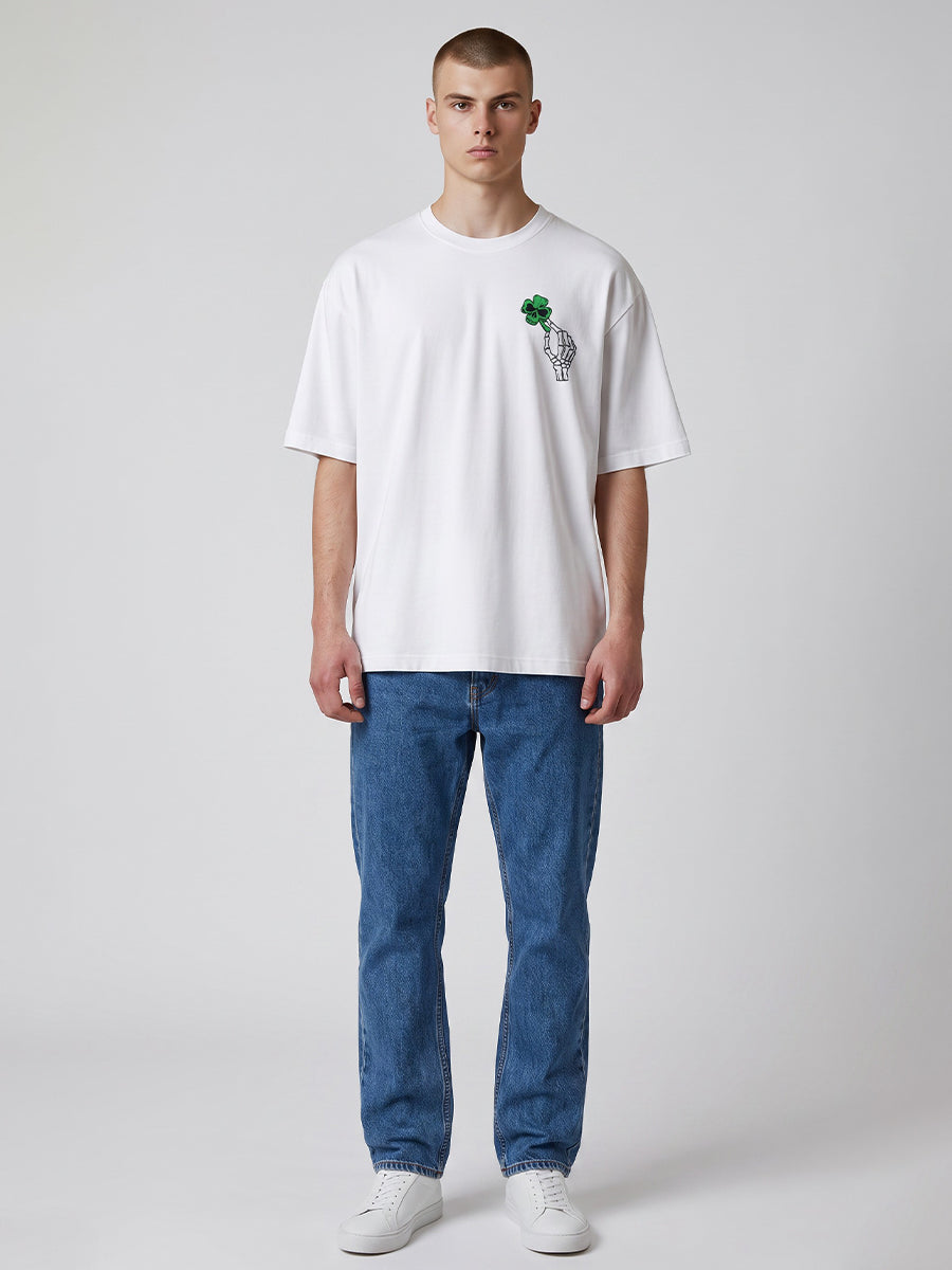 W2511-0984PT UNLUCKY CHARM GRAPHIC TEE