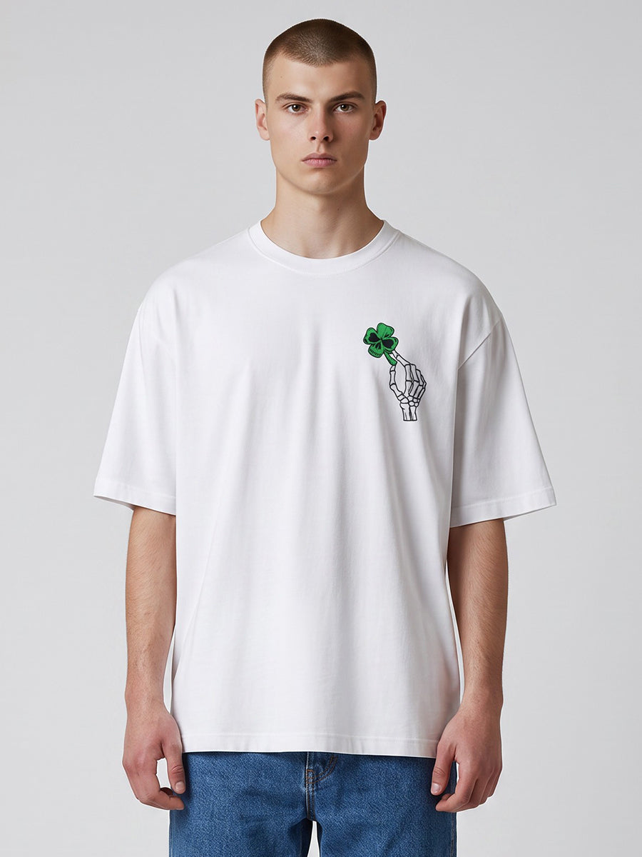 W2511-0984PT UNLUCKY CHARM GRAPHIC TEE