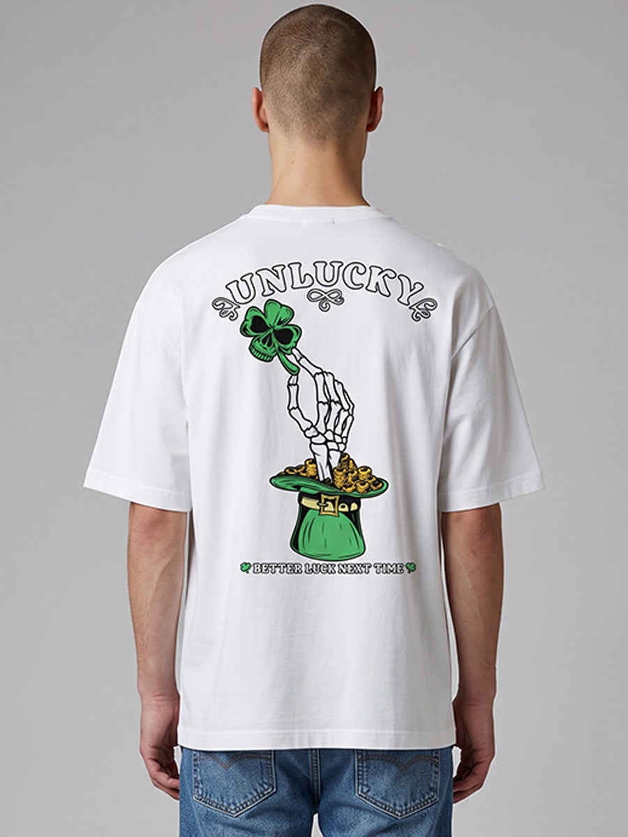 W2511-0984PT UNLUCKY CHARM GRAPHIC TEE