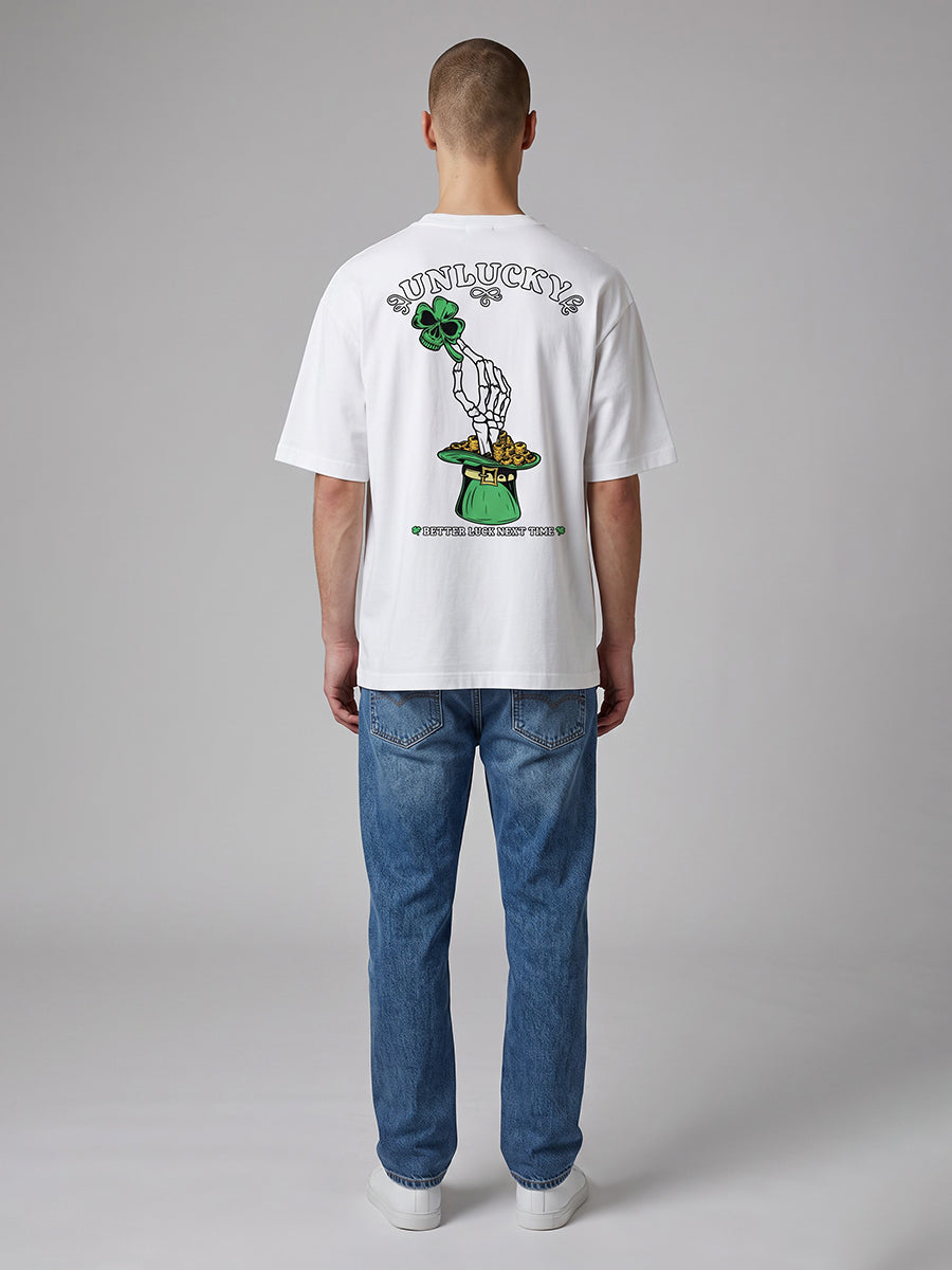 W2511-0984PT UNLUCKY CHARM GRAPHIC TEE