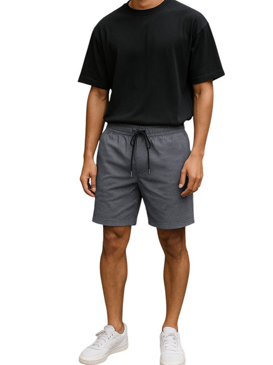 W8081-0002 YM DIMOND CANVAS BOARD SHORTS