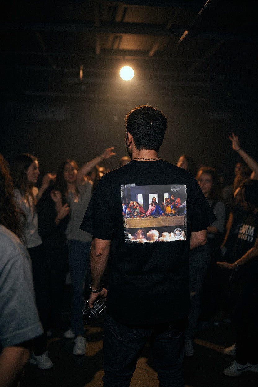 W2511-0990PT GOAT SAVIOR CREW NECK TEE