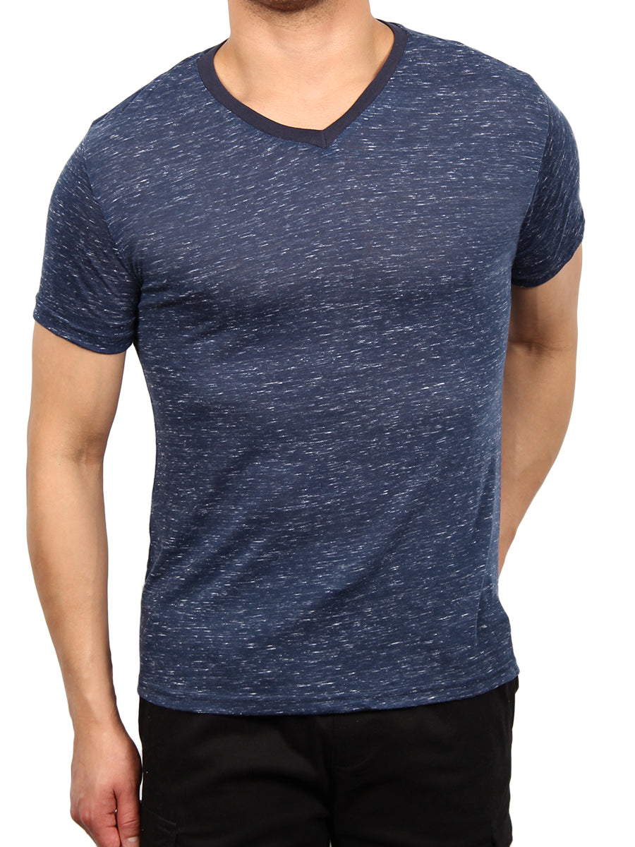 W1047-0044 WAVE JERSEY SS V-NECK