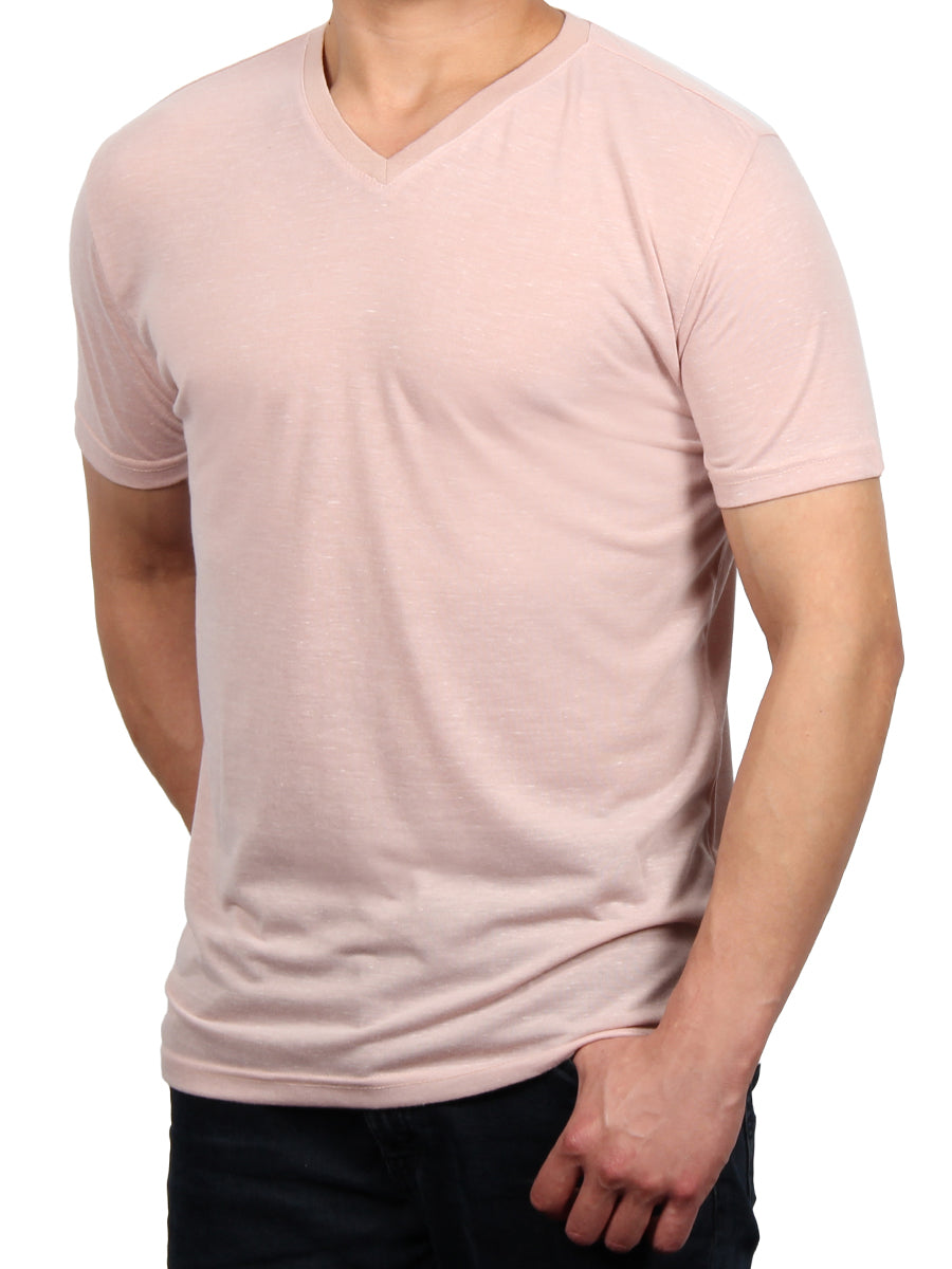 W1047-0044 WAVE JERSEY SS V-NECK