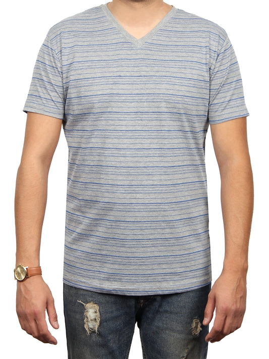 JACK STRIPE JERSEY SS V-NECK  SKU: W1047-0222ST