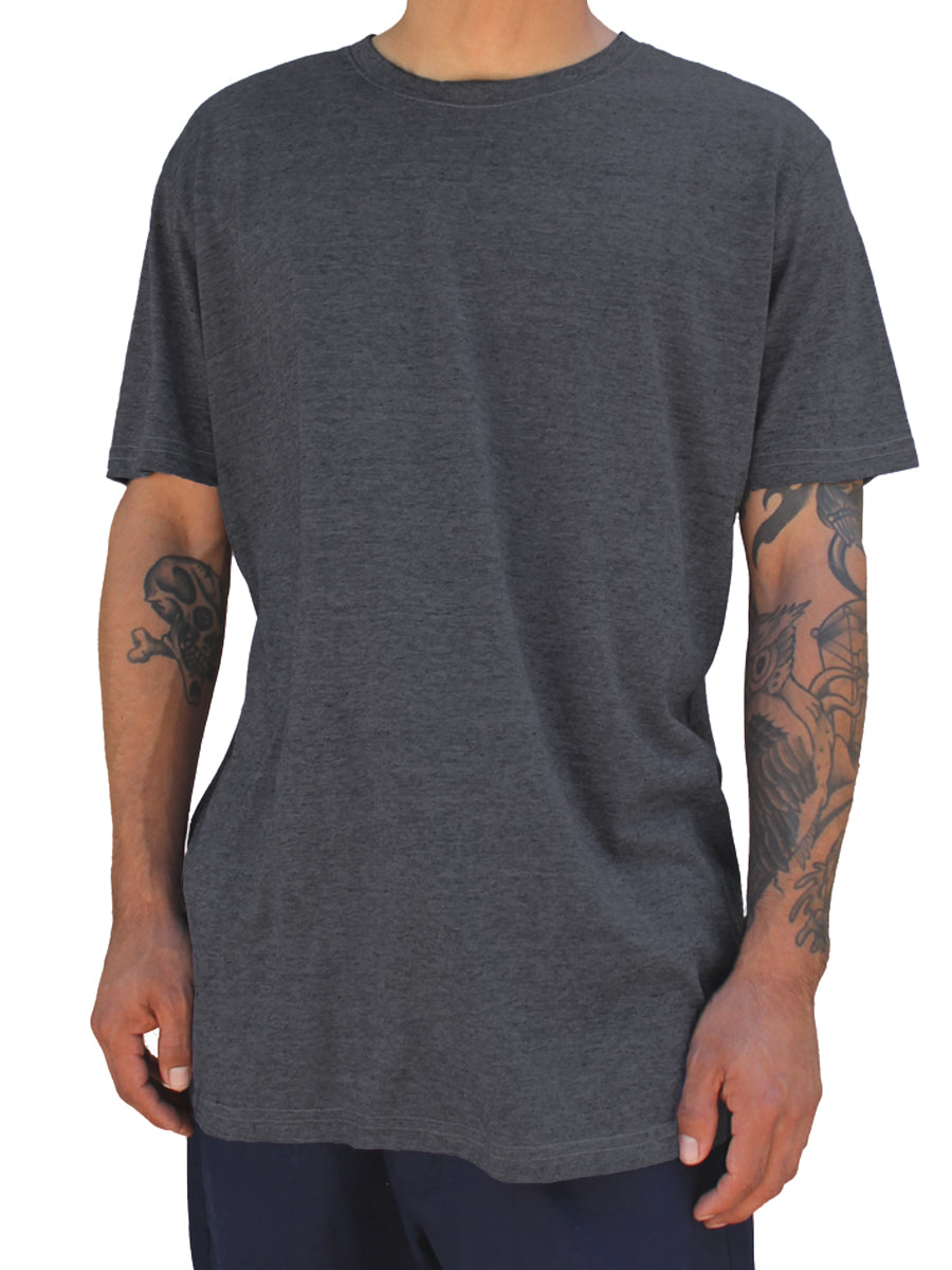 W1100-0038 POLY-LINEN OVERDYE JERSEY SHORT SLEEVE CREW