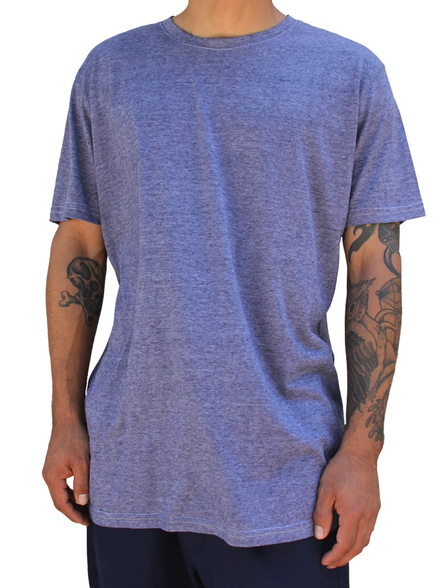 W1100-0038 POLY-LINEN OVERDYE JERSEY SHORT SLEEVE CREW