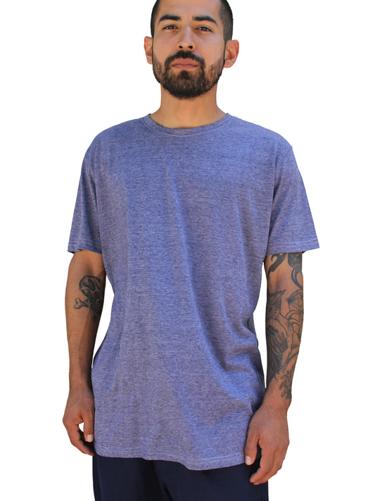 W1100-0038 POLY-LINEN OVERDYE JERSEY SHORT SLEEVE CREW