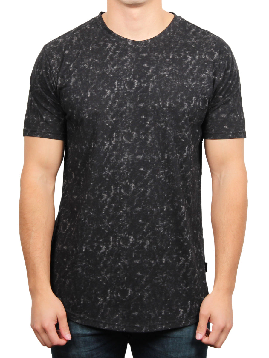 W2437-0007 MOON WASH CREW NECK T-SHIRT