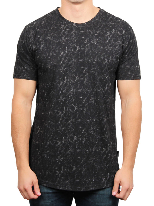 W2437-0007 MOON WASH CREW NECK T-SHIRT