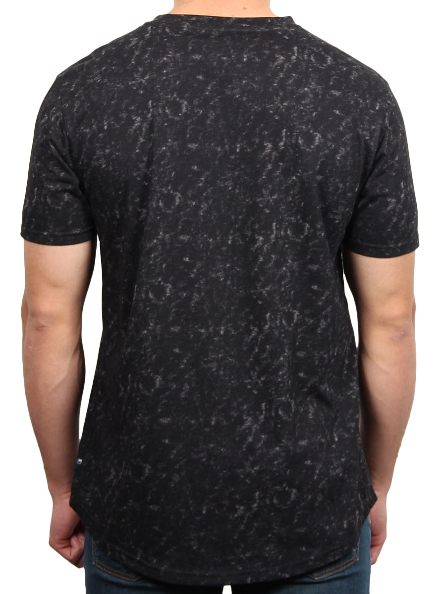 W2437-0007 MOON WASH CREW NECK T-SHIRT