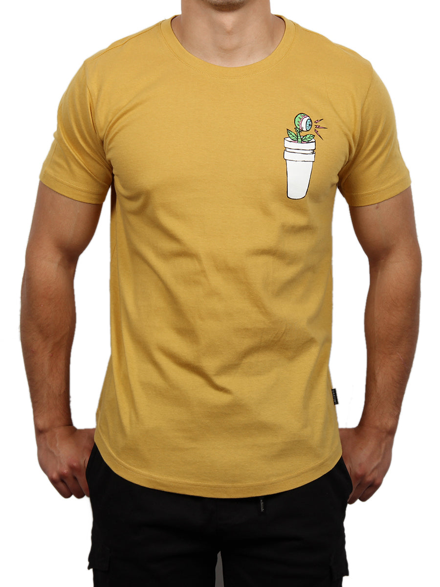 W2437-0292PT GREEN THUMB CREW NECK T-SHIRT