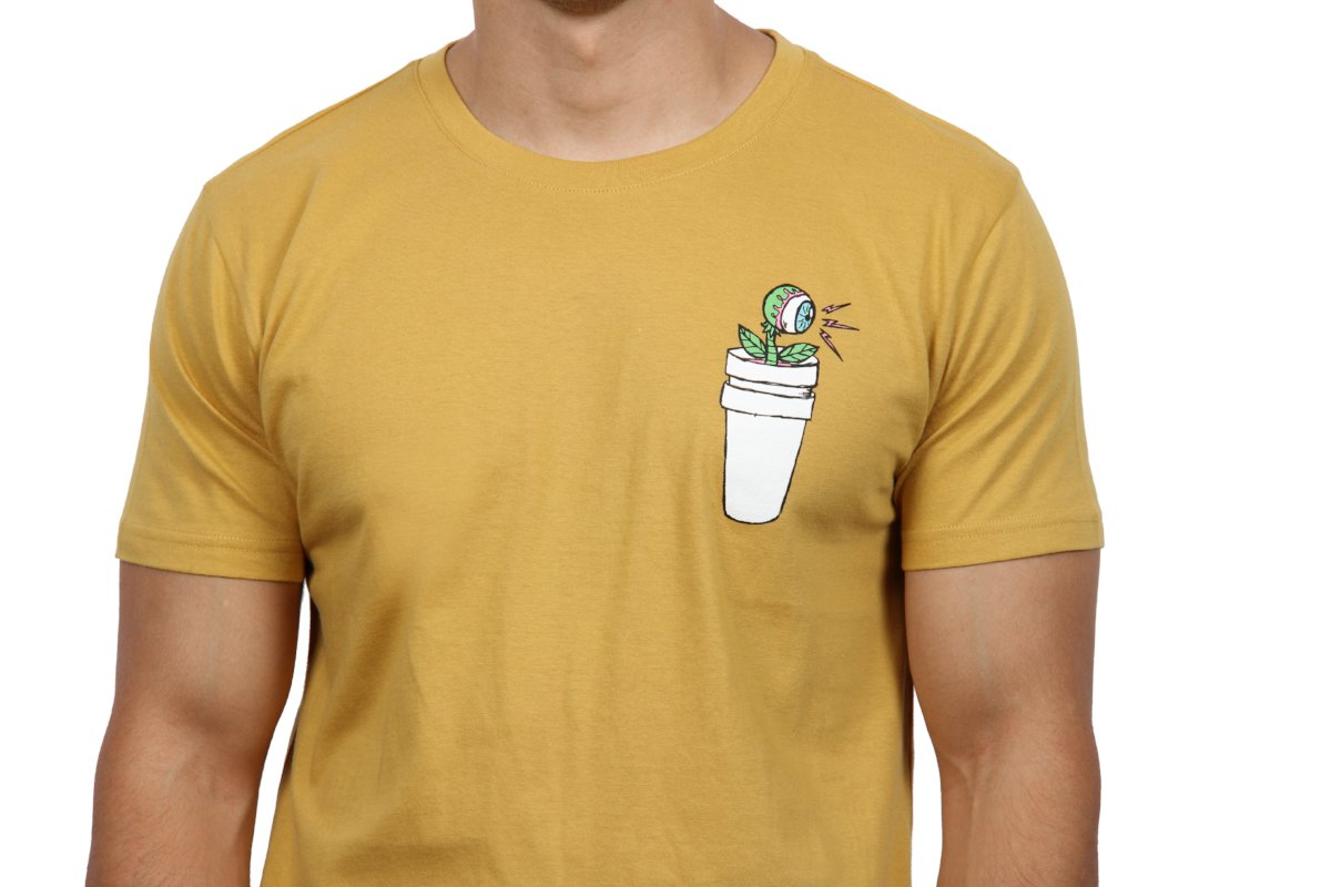 W2437-0292PT GREEN THUMB CREW NECK T-SHIRT