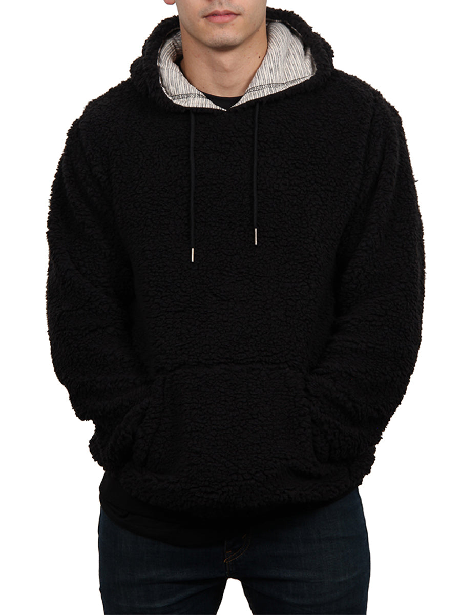 W2447-0004 SHERPA PULLOVER HOODIE