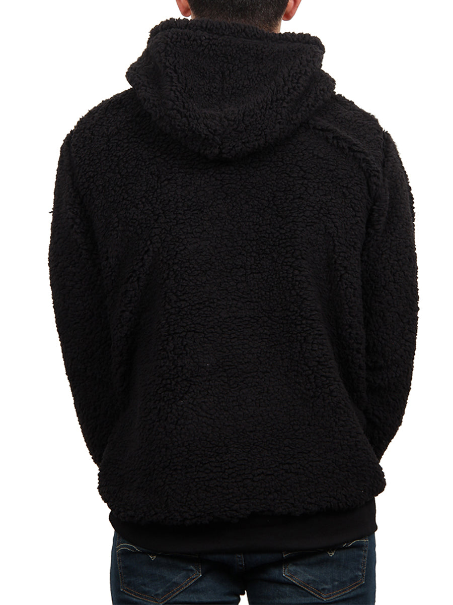 W2447-0004 SHERPA PULLOVER HOODIE