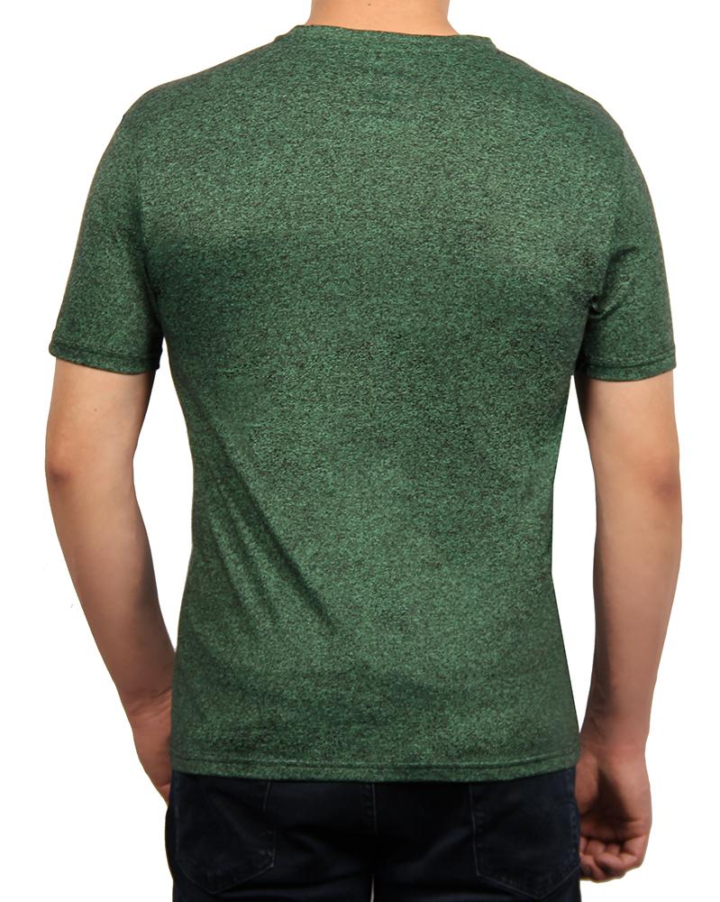 W1047-0047 TRI-GRAVEL JERSEY SS V-NECK