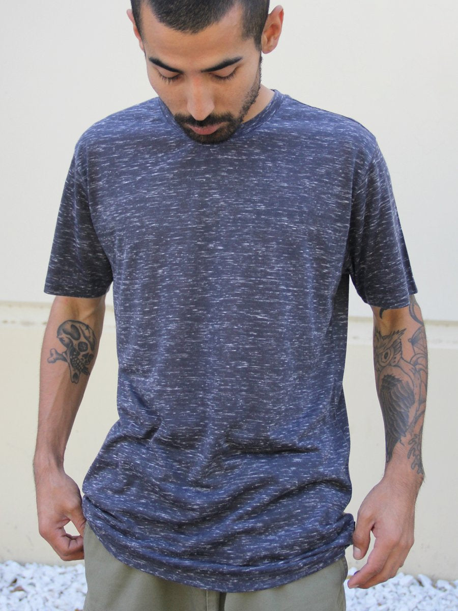 W1100-0018 WAVE JERSEY SHORT SLEEVE CREW NECK TEE