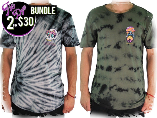 WB12-0001 MAGIC TRIP TIE DYE BUNDLE TEES