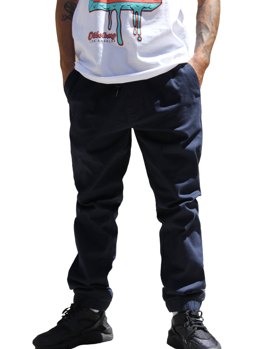 W8071-0001 DANNY TWILL JOGGER