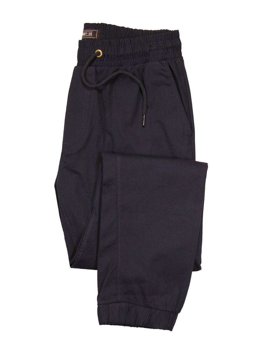 W8071-0001 DANNY TWILL JOGGER