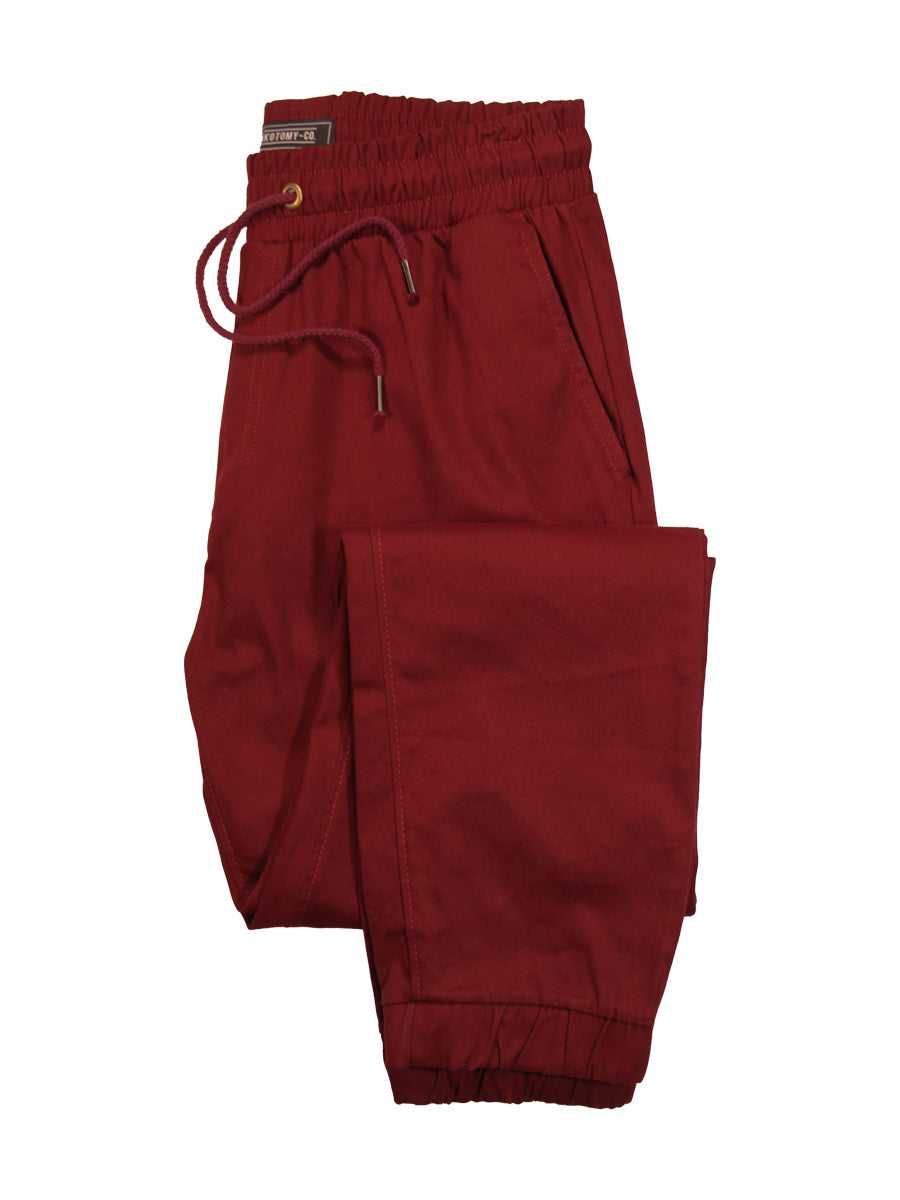 W8071-0001 DANNY TWILL JOGGER