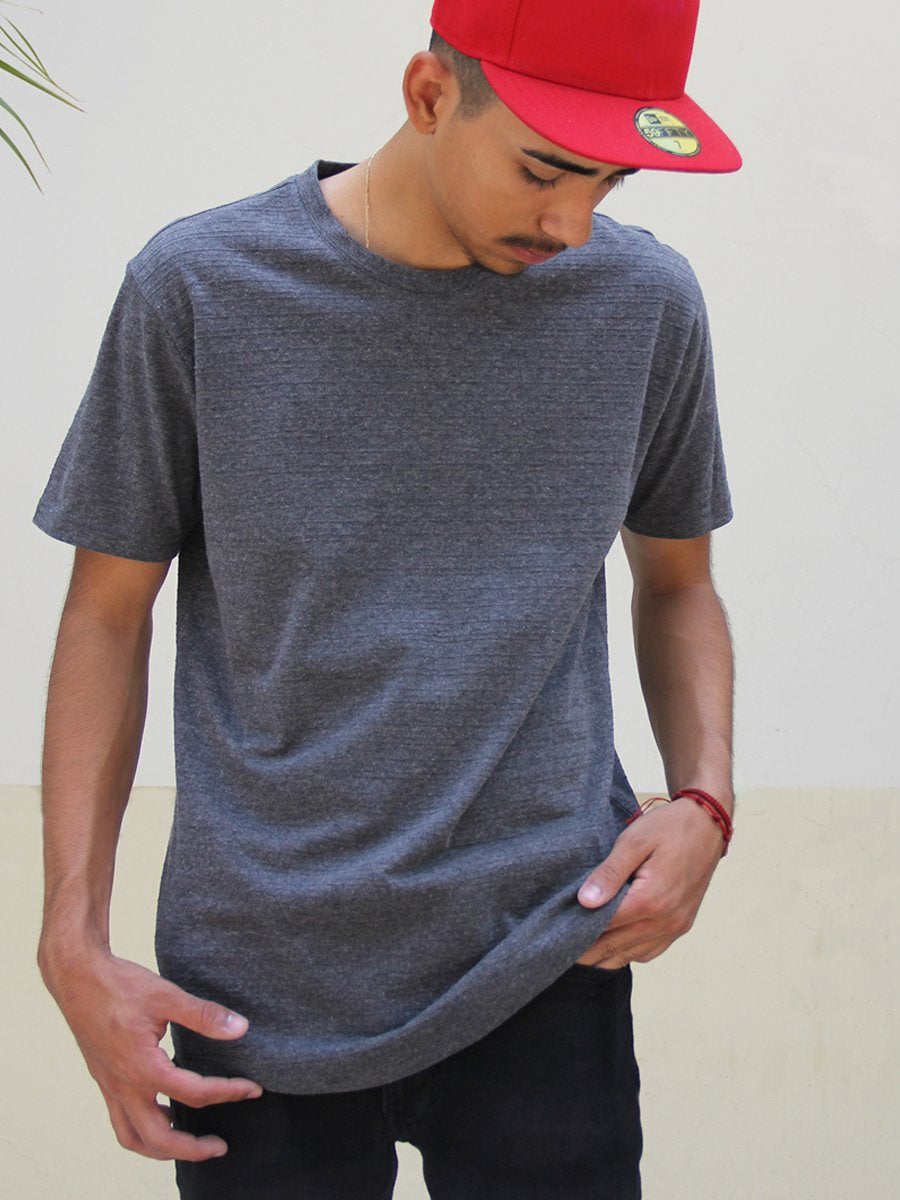 W2437-0236ST TEXTURED STRIPE JERSEY SS CREW