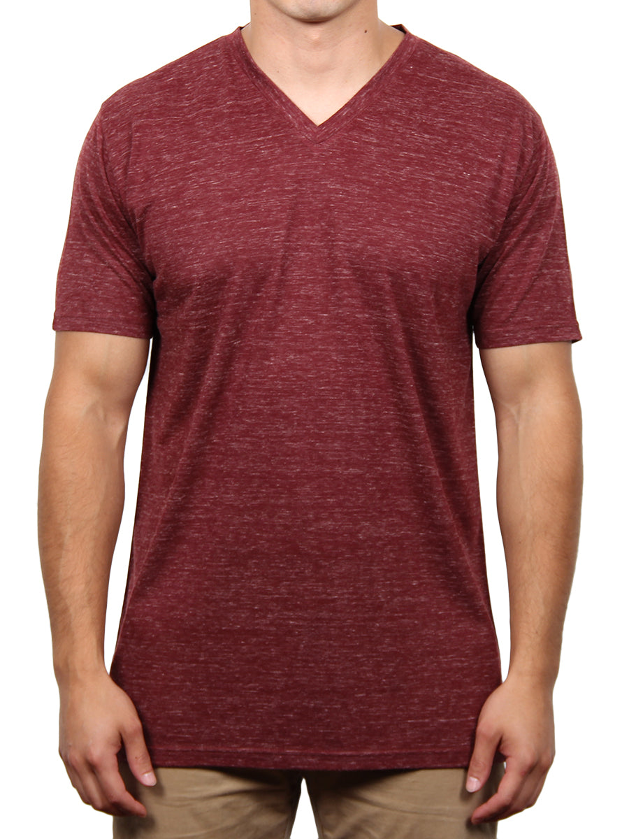 W1047-0044 WAVE JERSEY SS V-NECK