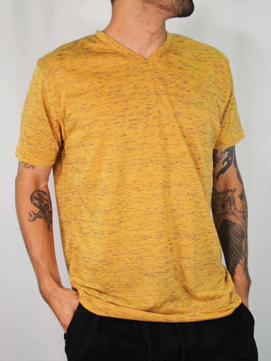 W1047-0044 WAVE JERSEY SS V-NECK