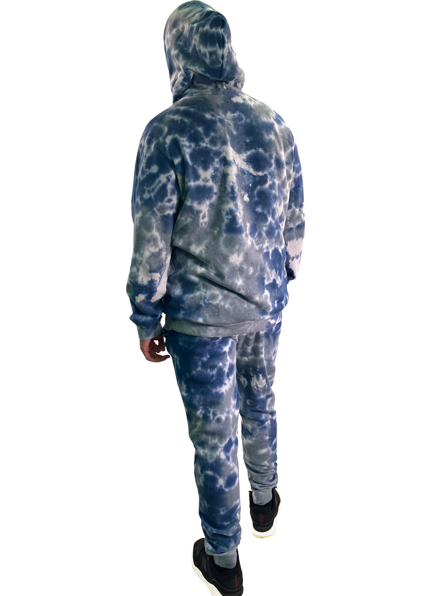 W8083-T008 YM FLEECE CRYSTAL WASH "ROY" JOGGER