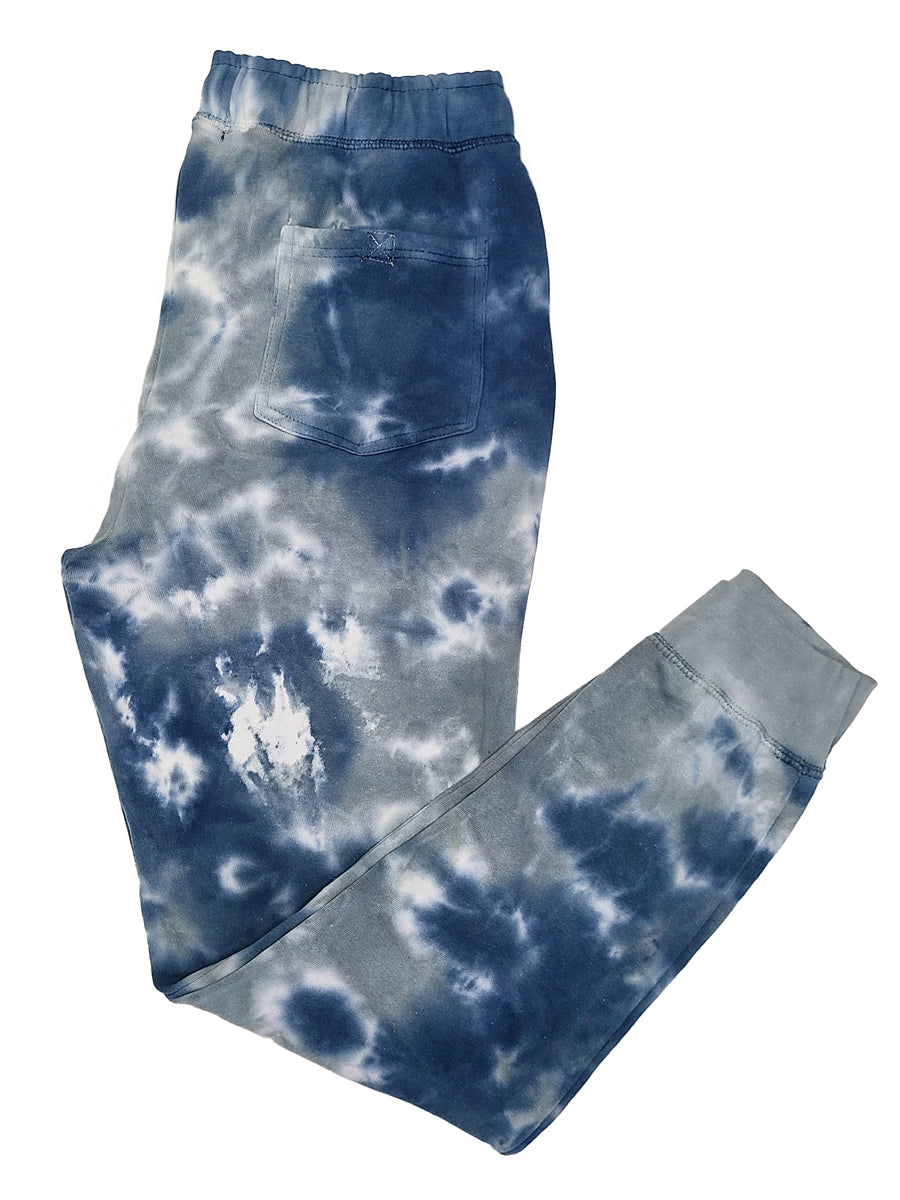 W8083-T008 YM FLEECE CRYSTAL WASH "ROY" JOGGER