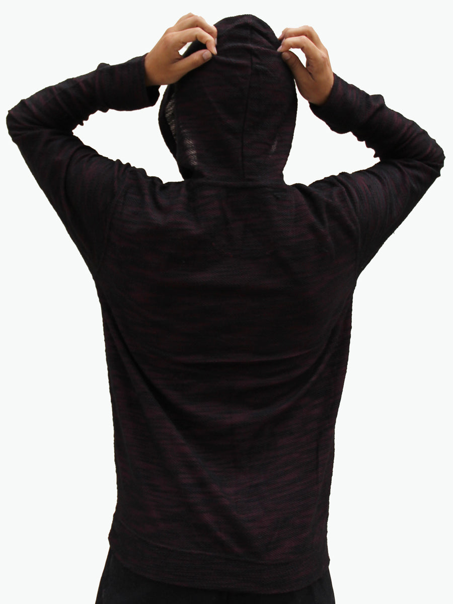 W2447-0517EM WEED LEAF ROCKVIEW PULLOVER HOODIE