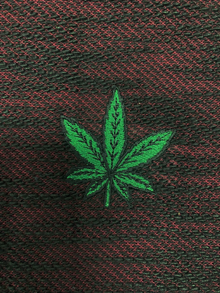 W2447-0517EM WEED LEAF ROCKVIEW PULLOVER HOODIE