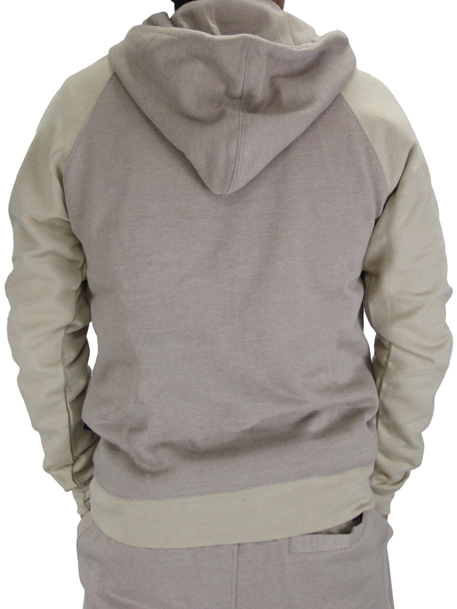 W2205-0014 FLEECE PULLOVER RAGLAN HOODIE