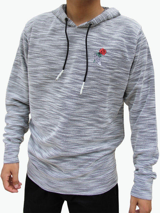 W2447-0545EM RED ROSE ROCKVIEW PULLOVER HOODIE