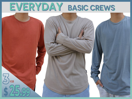 WB18-0001 LONG SLEEVE CREW BUNDLE