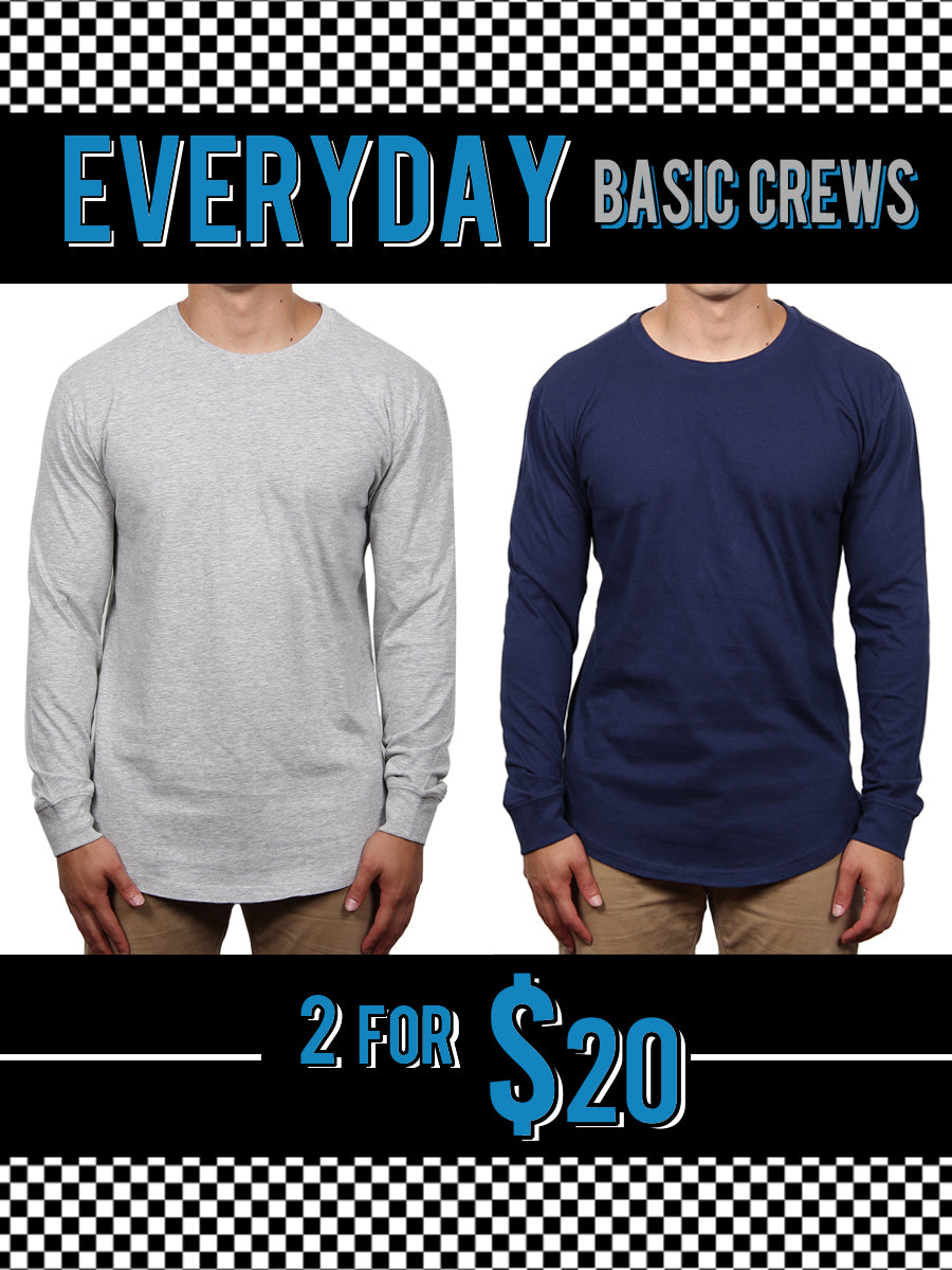 LONG SLEEVE T-SHIRT BUNDLE - 1