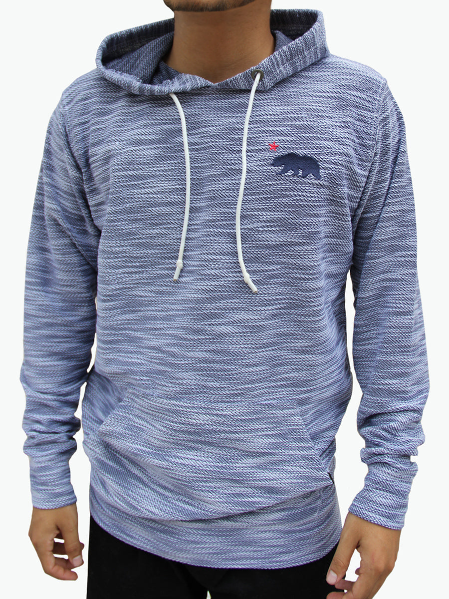 W2447-0456EM ROCKVIEW TERRY "CALI STAR" EMBROIDERED P/O HOODIE