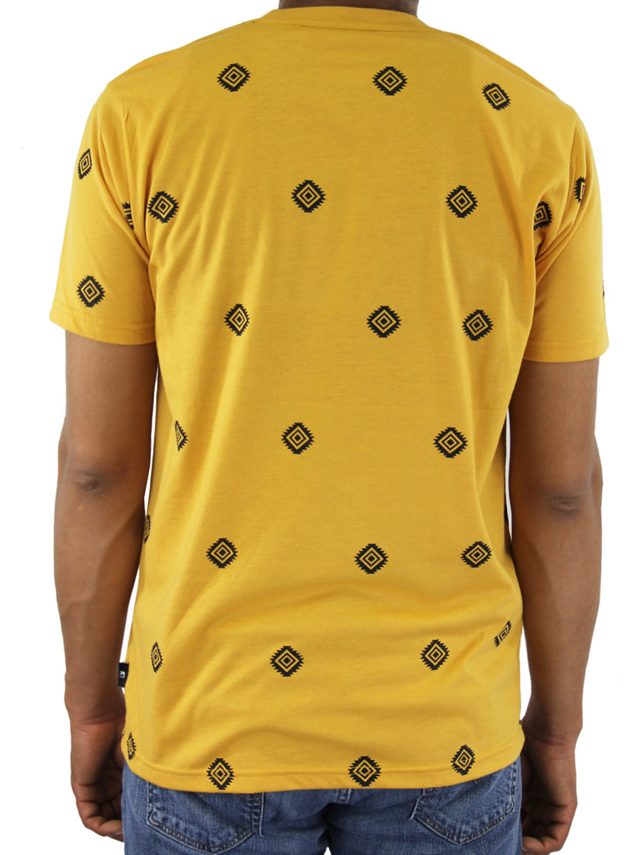 W1100-0604PT AZTEC DIAMOND CREW NECK TEE