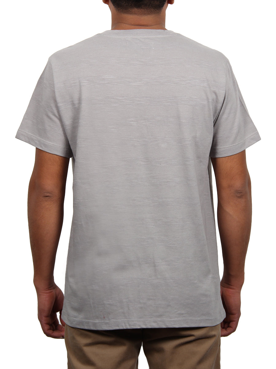 W1449-0001 STREAK STRIPE JERSEY SS V-NECK