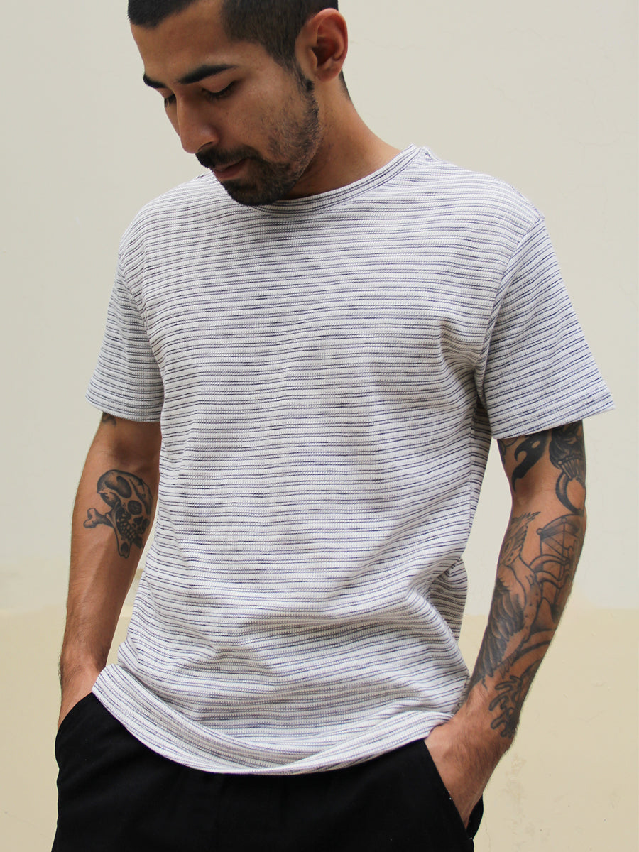 W1100-0037 RYKER STRIPE THERMAL SS CREW