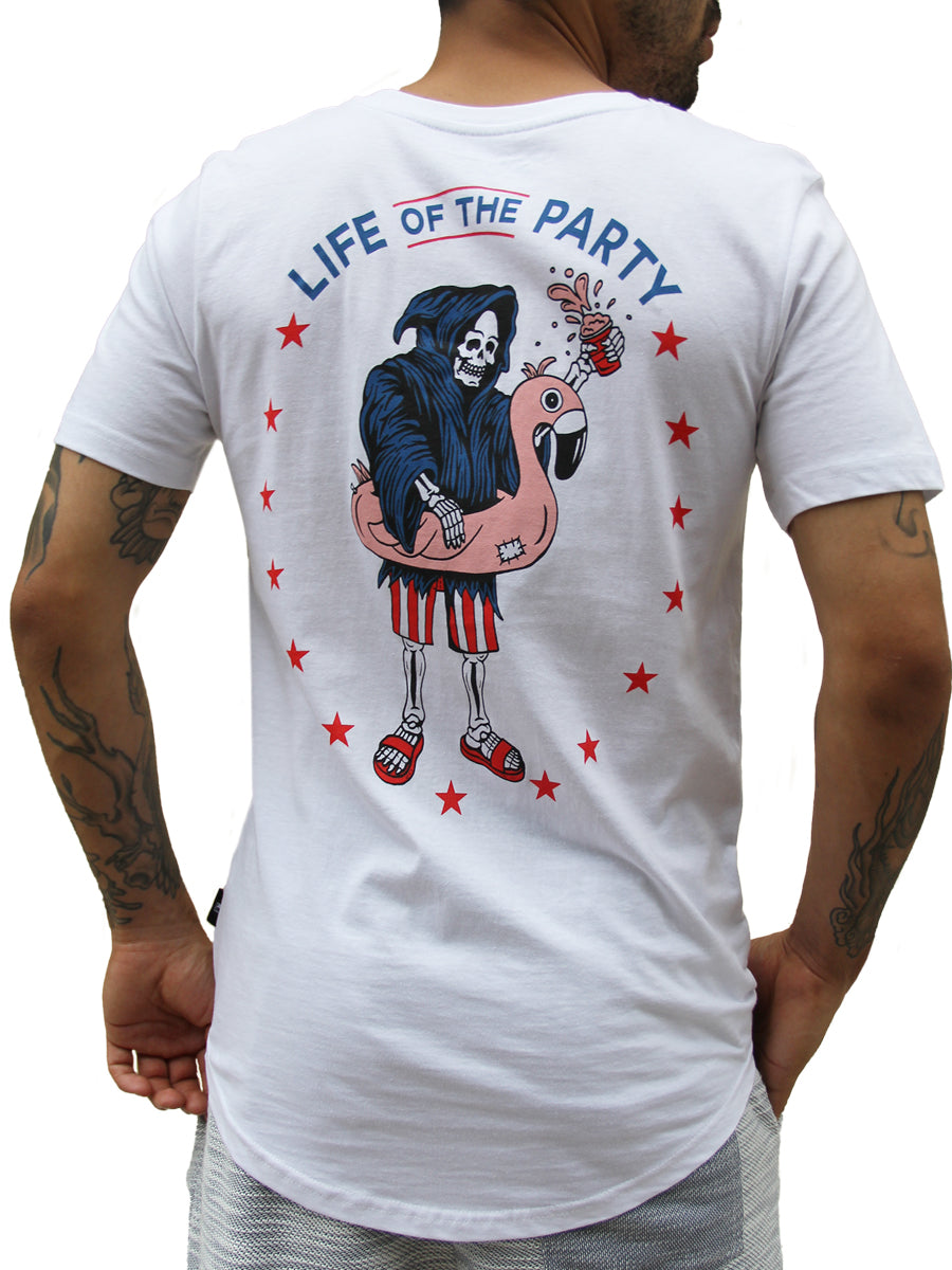 W2437-0834PT PARTY LIFE CREW NECK TEE