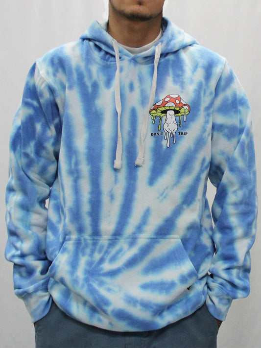 W2447-0639SW DON'T TRIP SPIRAL WASH PULLOVER HOODIE