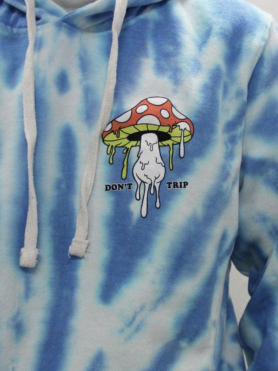 W2447-0639SW DON'T TRIP SPIRAL WASH PULLOVER HOODIE