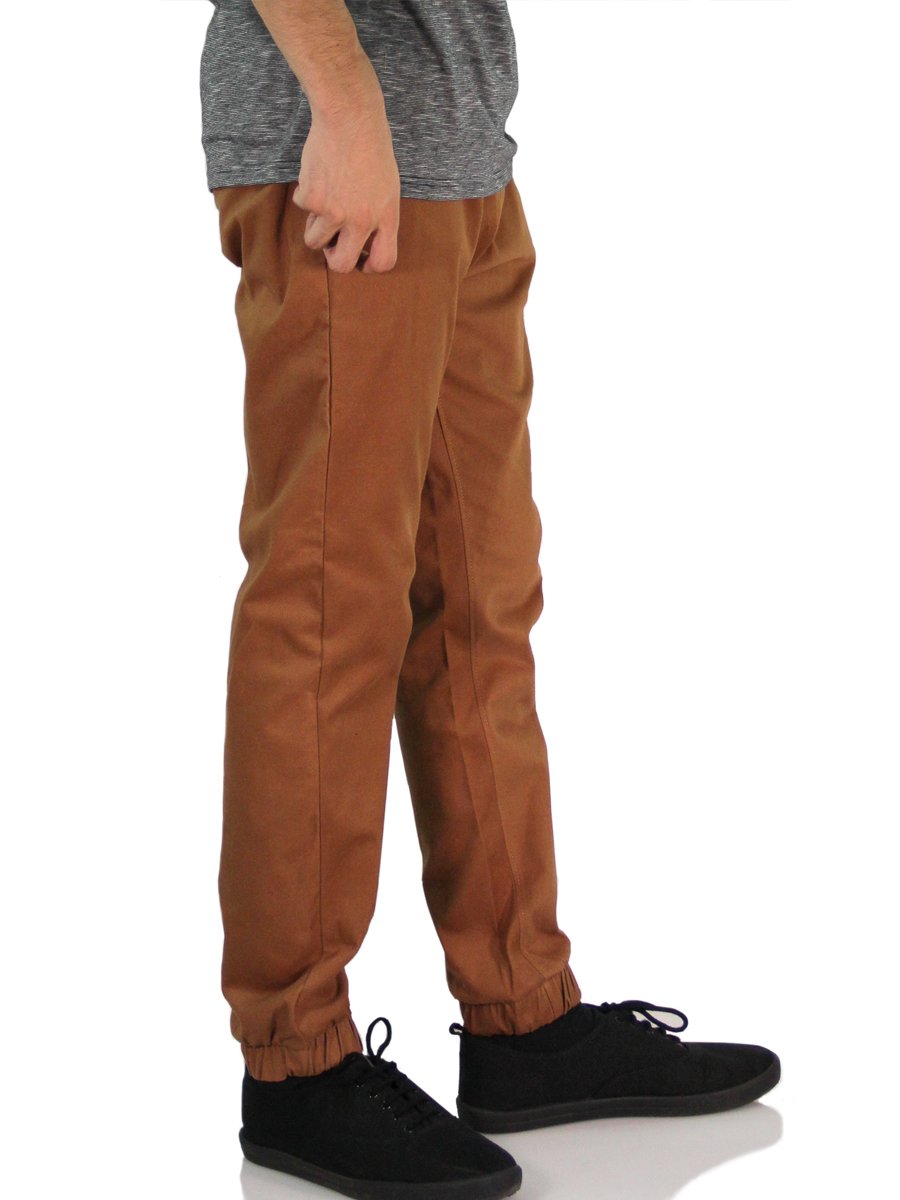 W8071-0001 DANNY TWILL JOGGER